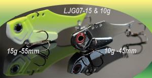 Ospery vibe lures . vibe lures 15 and 10g