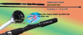 Osprey sabiki rods. Sabik rods availalble in length of 7, 8 and 9ft.